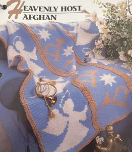 CROCHET Annie’s Afghan Quilt Club ~ “Heavenly Host Afghan” ~ PATTERN ~ - Picture 1 of 2