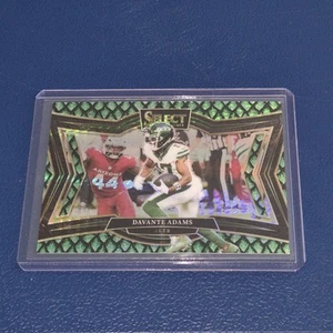 2024 Panini Select Davante Adams Dragon Scale Prizm /70 Field Level #426 Jets - Bild 1 von 2
