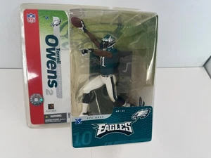 Figura Terrell Owens 2 McFarlane NFL 2004 Philadelphia Eagles Serie 10 - Imagen 1 de 9