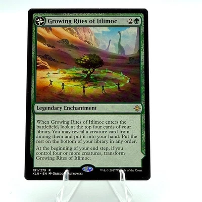 MTG Growing Rites of Itlimoc  Itlimoc Cradle of the Sun  - Ixalan #191 - Image 1 of 2