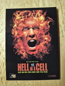 Hell in a Cell 2011 PPV Card | 2012 Topps WWE World Class Events #4 John Cena - Picture 1 of 2