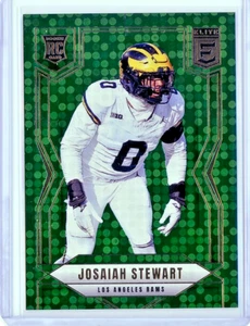 Discoteca verde novato Panini Donruss Elite Josaiah Stewart 2025 # 197 - Imagen 1 de 2