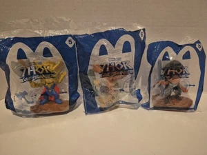 McDonald’s 2022  Thor Love and Thunder Movie Happy Meal Toy #5, 6, 8 Sealed - Picture 1 of 1