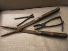 Vintage Tools Small Tongs, Valve Spring Pliers & Curling Tongs