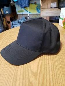 DAYSTONE YOUTH BLANK COTTON TWILL 5 PANEL SNAPBACK HAT 8 AVAILABLE BLACK - Picture 1 of 5