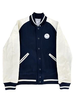 De Colección Houston Oilers NFL Fútbol Universitario Cuero Letterman Chaqueta Abrigo Para Hombres XL Foto 1 de 4