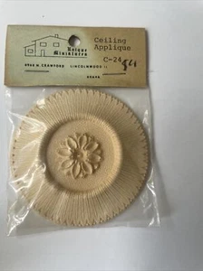 Unique Miniature Ceiling Appliqué For Doll House DL 184 - Picture 1 of 3