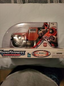 Transformers Alternators Robots in Disguise Jeep Wrangler Rollbar New Sealed