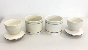 Set of 2 Norpro Stoneware Butter Keepers For Soft Spreadable Butter Water Seal - Picture 1 of 8