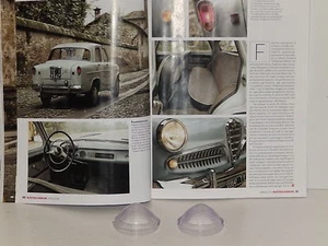 ALFA ROMEO GIULIETTA TI DEL 60 - TRASPARENTE FANALE ANTERIORE DX E SX BIANCHI  - Imagen 1 de 1