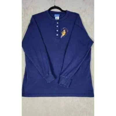 Suéter pulôver roxo feminino vintage Winnie The Pooh tamanho XL - Imagem 1 de 4