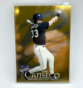1999 Fleer Brilliants Gold #27/99 Jose Canseco #112G Rare SP - Picture 1 of 2