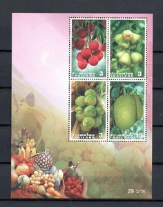 Thailand 2003 sheet Fruits/Plants/Fruchte stamps (Michel Block 173) nice MNH - Picture 1 of 1