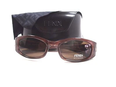 Óculos de sol Fendi FS 276 marrom espelho tamanho 53mm armação novo autêntico  - Imagem 1 de 4