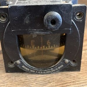 US Navy Aeronautics Aircraft Compass MarkVIII Nice - Picture 1 of 5