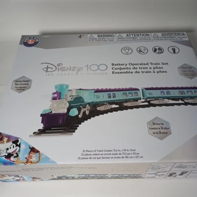 Lionel Disney 100 Years Of Wonder 712096 Battery Operated Train Set Brand New - Image 1 of 4