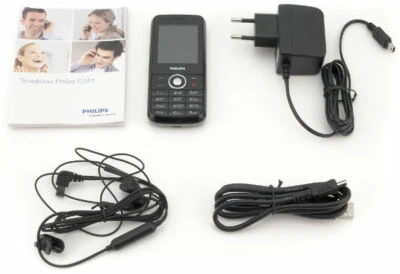 Teléfono Celular Philips Xenium X116 Doble SIM Desbloqueado Móvil GSM 2G RARO ORIGINAL Foto 1 de 4