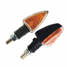Arrow Pair of Indicators Motorcycle Black A Lamp Homologated