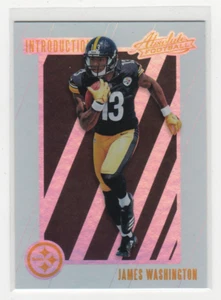JAMES WASHINGTON 2018 Absolute INTRODUCTIONS #19 PITTSBURGH STEELERS - Picture 1 of 1