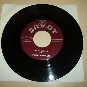 BLUES 45 RPM RECORD - WILBERT HARRISON - SAVOY 1571 - Imagen 1 de 2