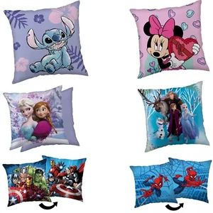 Disney Marvel Pillowcase Velvet Effect Velour Pillow Case 15 11/16x15 11/16in - Picture 1 of 7