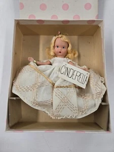Vintage Multicolored Nancy Ann Play Doll #155 Cinderella Went To The Ball - Picture 1 of 8