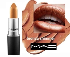 MAC Frost Lipstick in 304 BRONZE SHIMMER Full Size Authentic NEW BOXED M·A·C - Picture 1 of 7