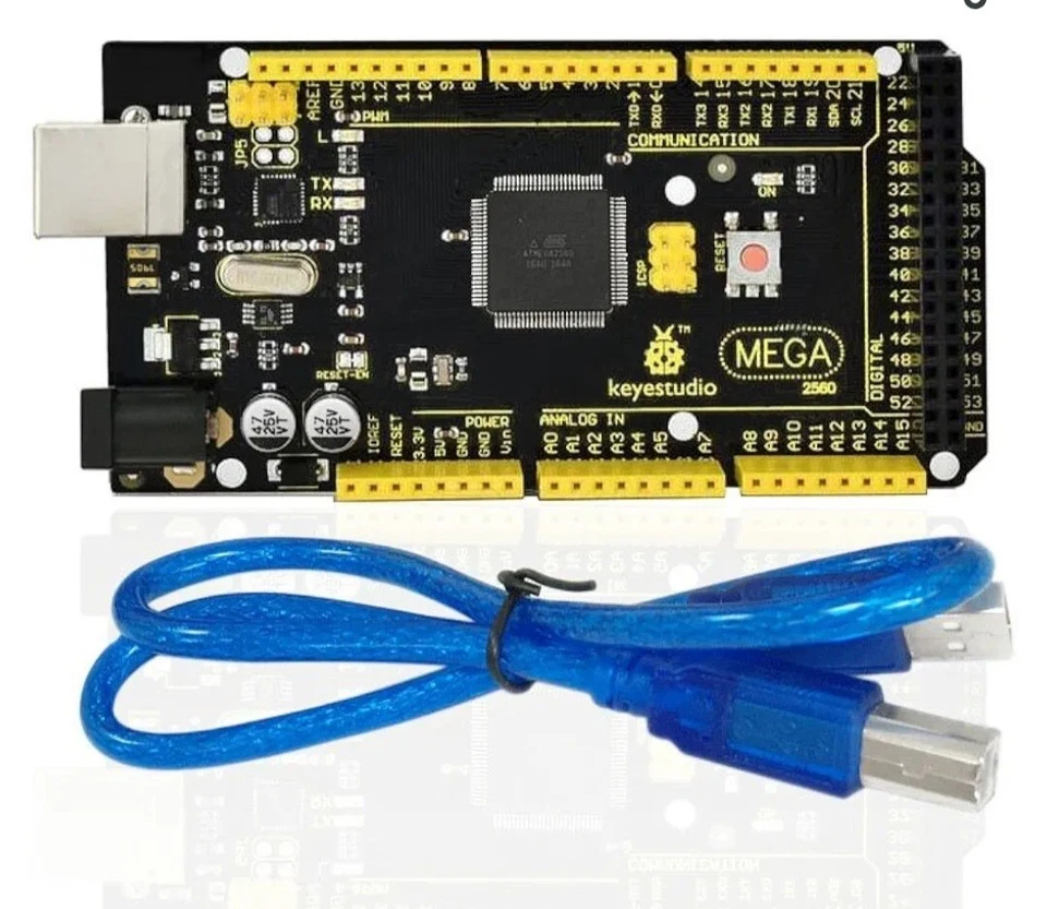 Keyestudio Mega 2560 R3 Board For Arduino Projects With USB Cable - Image 1 of 1