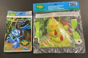 NOS Disney Pixar A Bug’s Life Striscione Compleanno Festa Espresso 5,75’ Punzone - Foto 1 di 2