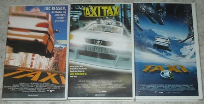 TAXI 1 2 3 Video Sammlung - 3 VHS/Action/Samy Naceri/Frederic Diefenthal/UFA - Bild 1 von 3