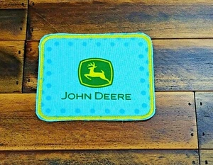 John Deere Patch Iron-On John Deer Logo Applique Embroidered Patch  - Picture 1 of 3
