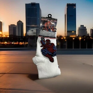 2007 Spider-Man 3 Movie Kids Acrylic Socks Shoe Size 7 1/2 - 4 New Old Stock - Picture 1 of 4