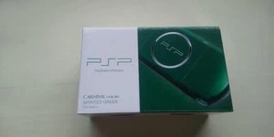 Sony PSP 3000 Green Console Portable PlayStation Handheld Japan Tested Working - Picture 1 of 16