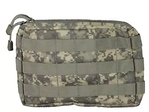 Bulle US Army Digital Camo UCP ACU MOLLE Webbing Large Utility Zip Bag Wallet - Picture 1 of 1