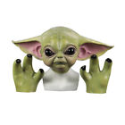 Star Wars The Child Grogu Mask Paw Yoda Baby Doll Toy Hand Puppet Cosplay Props 