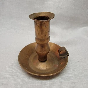 Vintage Handwrought Copper Candlestick Arts crafts style Mission Collect - Picture 1 of 11
