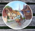 Vintage Pill Pixie Craft Plaque Plate Fowey Cornwall Hand Painted E W Usher DA
