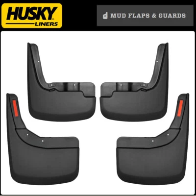 Guardabarros delanteros y traseros Husky Liners para Chevrolet Silverado 1500 2019-2024 Foto 1 de 4