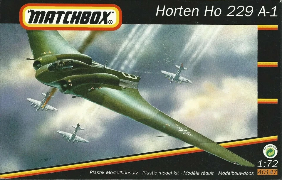 Horten Ho 229 A-1 - 1:72 - Matchbox - 40147 - Immagine 1 di 1