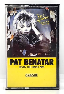 PAT BENATAR / SEVEN THE HARD WAY CASSETTE (1985) CHRYSALIS RECORDS - Picture 1 of 3