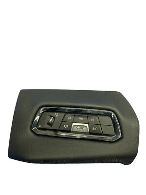 2021 - 2023 TOYOTA SUPRA A90 OEM HEADLIGHT CONTROL SWITCH PANEL W/ LEATHER COVER - Image 1 of 4