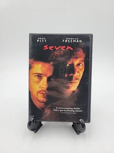 Seven Se7en (DVD, 1995) Morgan Freeman, Brad’s Pitt, Thriller - Bild 1 von 4
