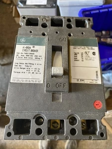 GE THED136045 HI-Break 45 A Circuit Breaker 600V 3 Pole New Takeout - Picture 1 of 3