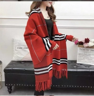 Nueva Moda Nueva Grande Lujosa Mujer Chal Envoltura Foto 1 de 4