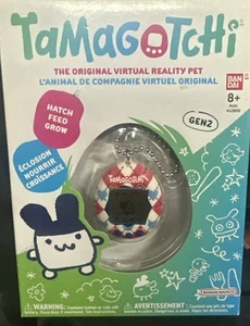 Tamagotchi Original Gen 2 Argyle Heart Virtual Reality Pet - Hatch Feed Grow NEW - Picture 1 of 4