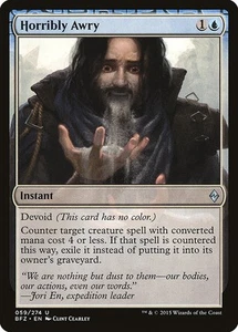 4x Horribly Awry - BFZ (Battle for Zendikar) #59 MTG Magic The Gathering Playset - Picture 1 of 1