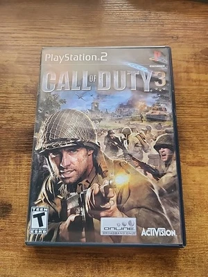 Call of Duty 3 (Sony PlayStation 2, 2006) Manual Complete Tested Working - Image 1 of 4
