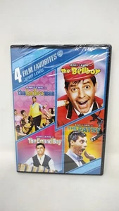 Jerry Lewis 4 Film Favorites 4-DVD Set, Includes Ladies Man, Bellboy New Sealed  - Foto 1 di 2
