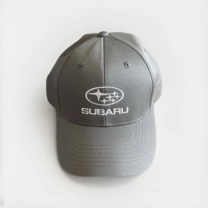 SUBARU Genuine Grey Hat K-Products Gray Cap New One Size Adjustable - Picture 1 of 7