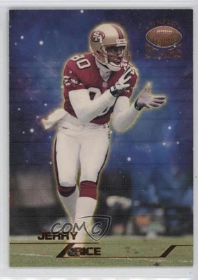 1998 Topps Stars /8799 Jerry Rice #75 HOF - Image 1 of 2